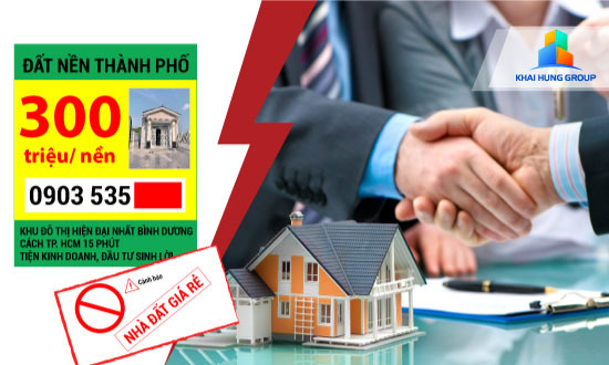Khải Hùng Group: Cẩn thận ‘tiền mất tật mang’ vì ham nhà giá rẻ