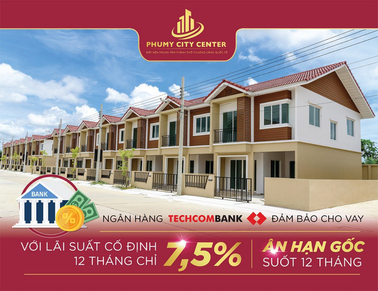 Dự án Phú Mỹ có chính sách hỗ trợ vay, ưu đãi lớn khi mua đất nền Dự án Phú Mỹ có chính sách hỗ trợ vay, ưu đãi lớn khi mua đất nền