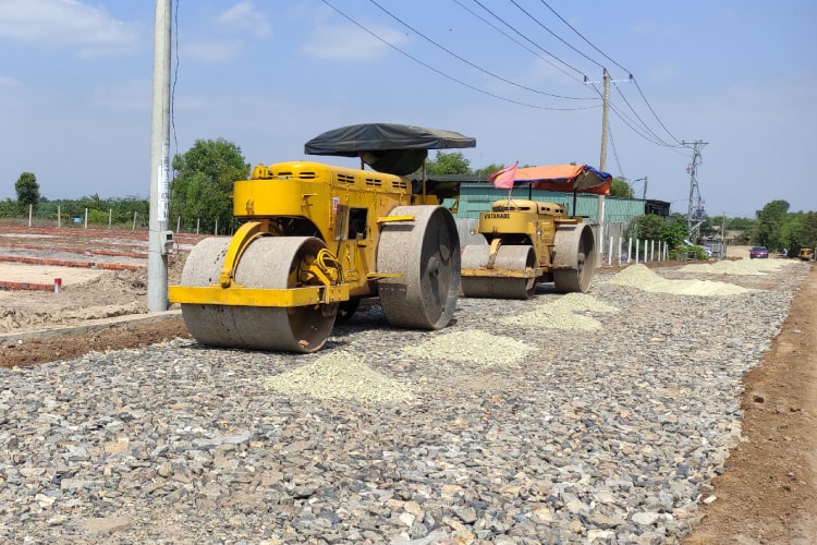 Một dự án đất nền ven TP.HCM đang tiến hành chuyển đổi và xây dựng kết cấu hạ tầng Một dự án đất nền ven TP.HCM đang tiến hành chuyển đổi và xây dựng kết cấu hạ tầng