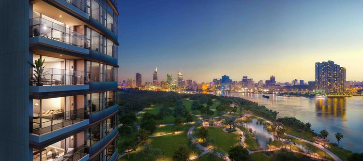 Đón Gió Sông Trên Đại Lộ Sầm Uất